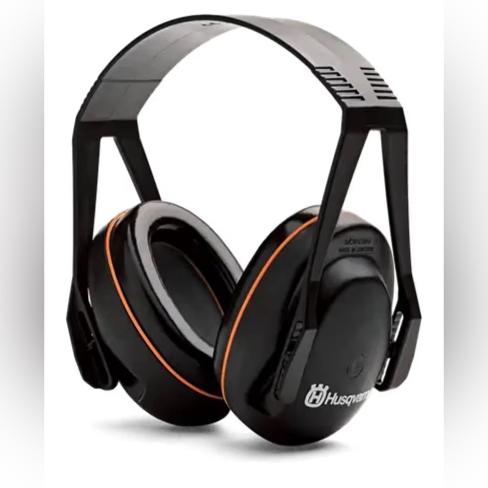 Husqvarna Gray and Orange Professional Over-Ear Hearing Protectors